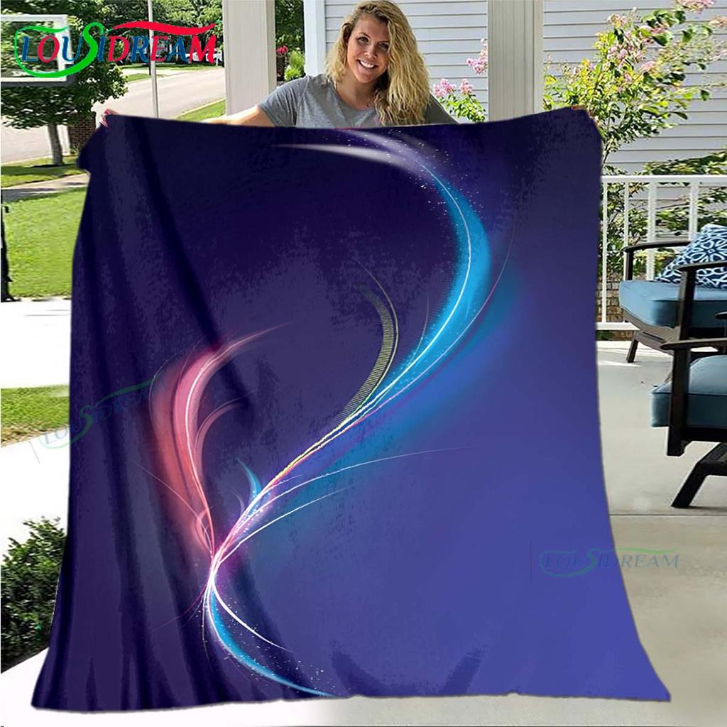 Fashion 3D Popular Mobile Wallpaper Four Seasons Blanket Sofa Cover Travel Bed Plush Blanket Travel Office Break Blanket Gift