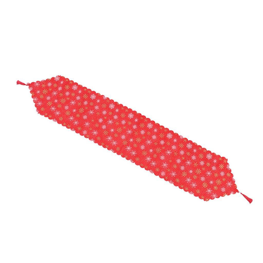 Christmas Decoration Linen Printed Table Flag Tablecloth Tablecloth Placemat