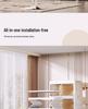 Extra Large No-Installation Plastic Storage Box for Clothes, Toys & Snacks