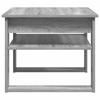 Coffee Table Grey Sonoma 64 x 54 x 44 cm Engineered Wood