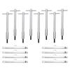 Chrome T-Type Valve Cover Bolt Kit for SBC Chevy 283/327/350