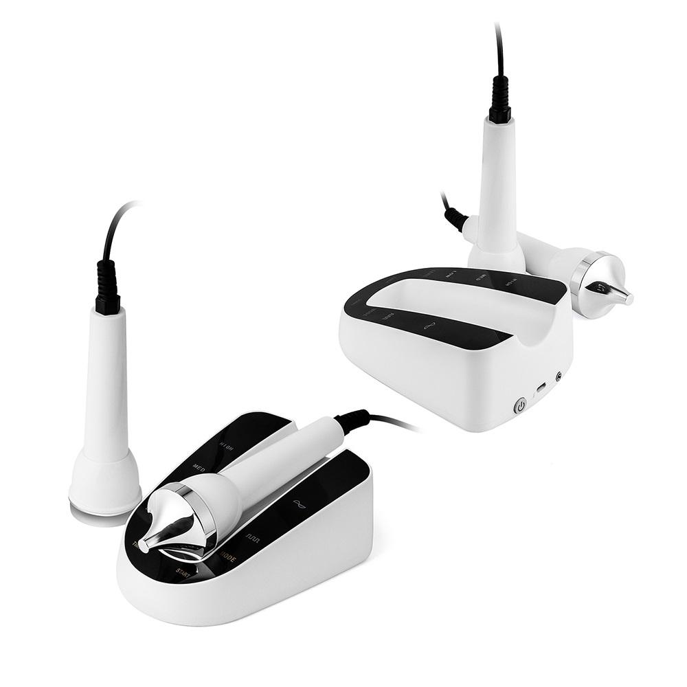 Ultrasonic 2 In 1 Facial Machine Skin Care Face Lifting Tightening Pores Cleaning Ultrasound Face Body Massage Beauty Device