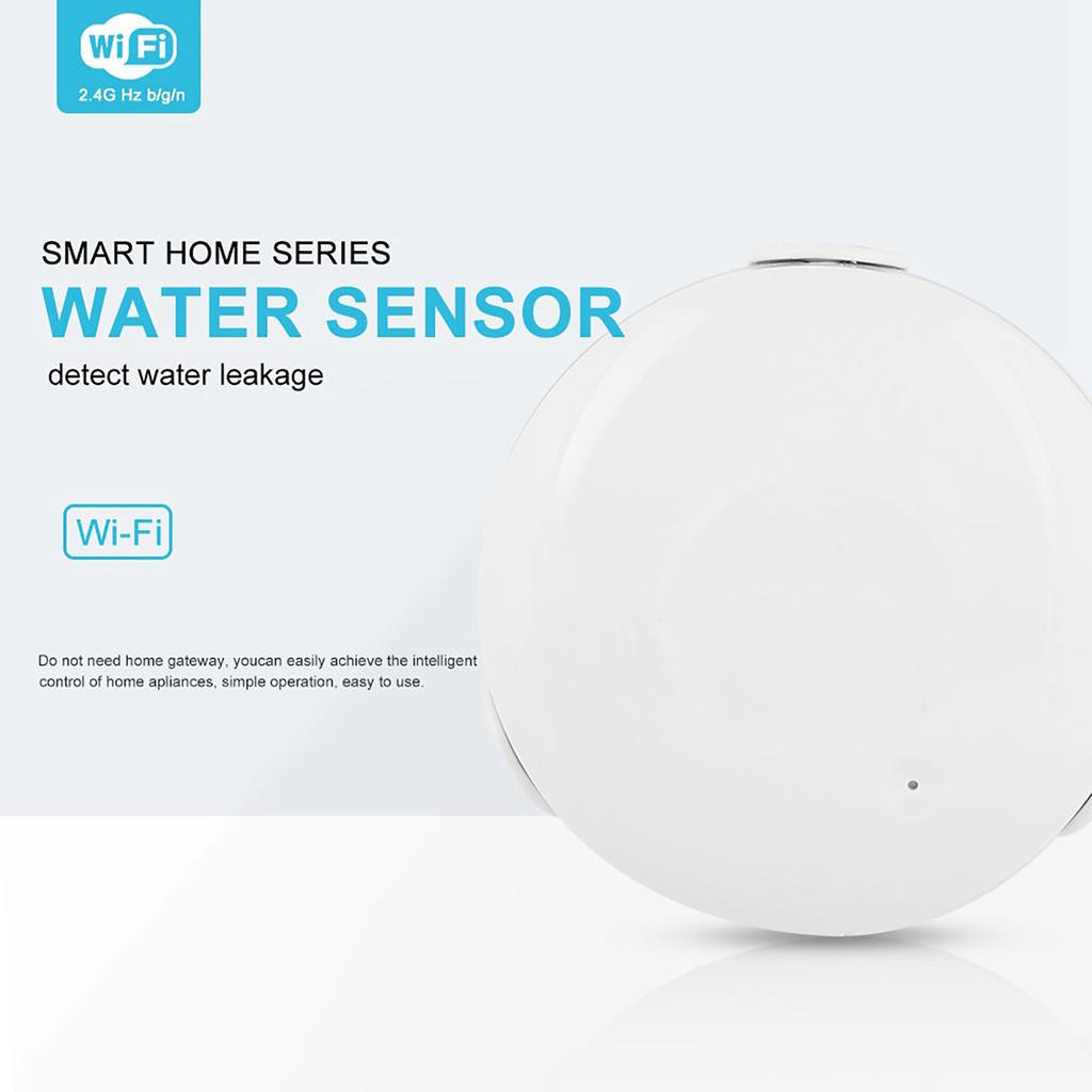 WiFi Wireless Smart Water Leakage Sensor Flood Leak Detector Alarm Alert Home Security