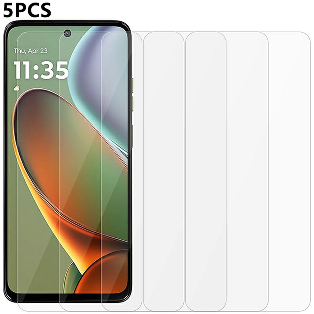 

5Pcs For Motorola Moto G15 Power 4G Screen Protector 0.3mm 2.5D Tempered Glass Clear Film Type A