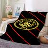 Manchester City Fc Crest Blankets Flannel Printed Breathable Warm Throw Blanket for Home Office Bedspreads 0708a8