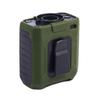 Portable Waist Clip Fan Rechargeable Air Conditioner Coolers 5 Speed Adjustment Outdoor Cooling Fan with LED Flashlights
