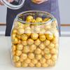 Transparent Square Sealed Storage Jar