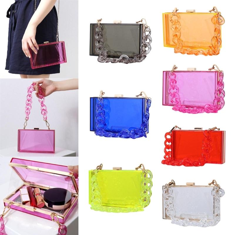 Stylish Transparent Box for Formal Occasions Fashionable and Durable Evening Bag Perfect for Parties and Weddings
