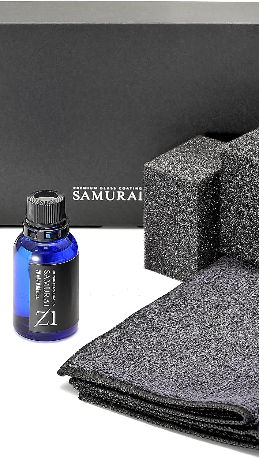 

SAMURAIZ1 Водоотталкивающее средство для дисков, Прочное стекло для дисков, Держится 5 лет (Эксклюзивный бренд Amazon) Hydrophobic hard