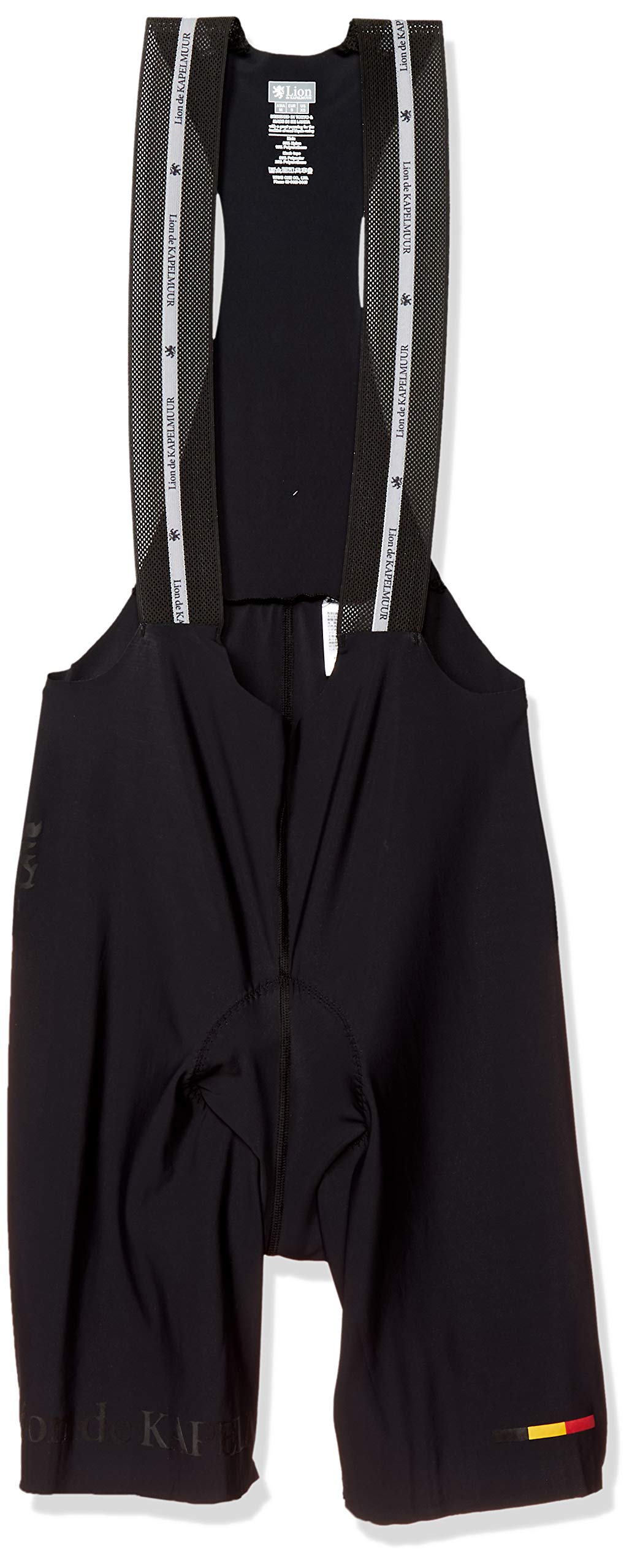 

Lion de Kapelmuur Cycling Racer Bib Size M Shorts, Advanced, Black, чёрный