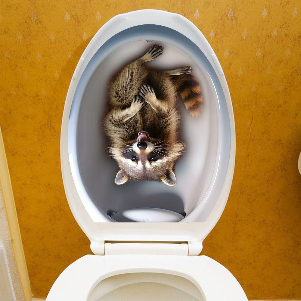 

Наклейки с изображением животных-зондов Водонепроницаемые самоклеящиеся наклейки на стену в виде животных Уголок стены