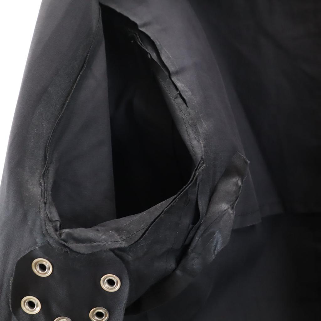Mackintosh Made In England Stainless Collar Coat 36 Black Series Men's Used