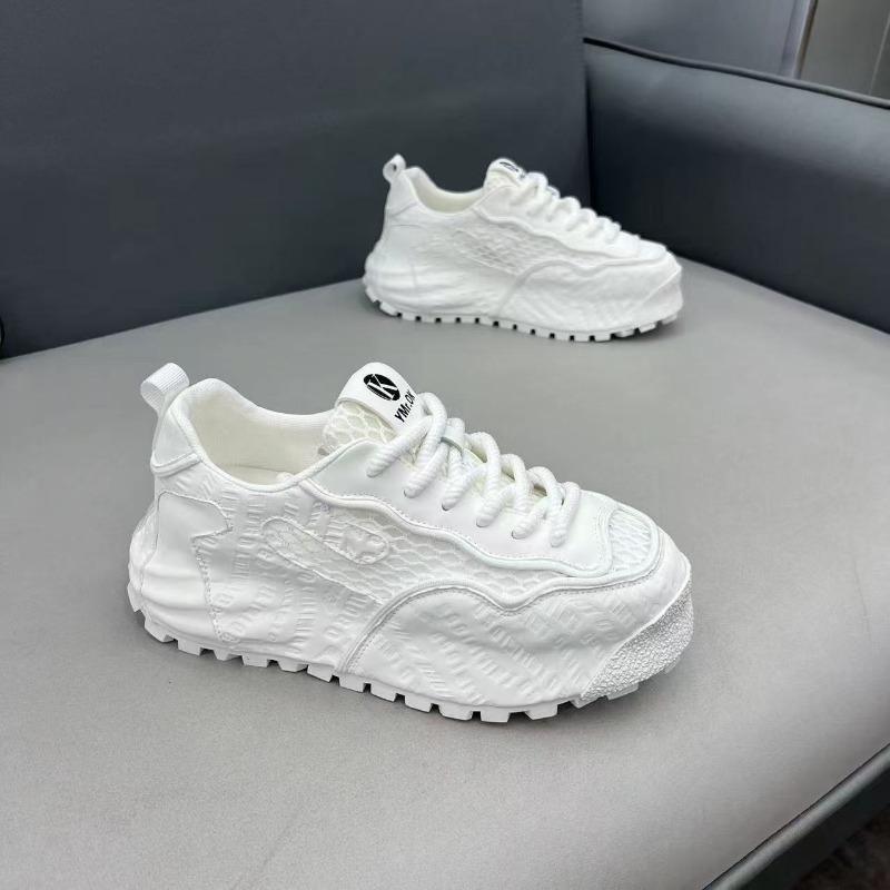 

Men s shoes summer new thick-soled heightened wear-resistant sports men s trend versatile casual breathable dad trendy shoes 39