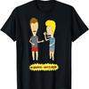 Beavis and Butt-Head Dancing Simple Cartoon Logo T-Shirt_1