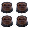 3Pcs4Pcs Electric Guitar Knobs Speed Volume Tone Control Knobs Lampshade Style For Electric Guitars Parts Replacem