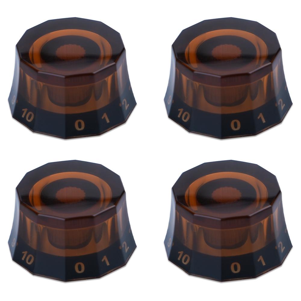 3Pcs4Pcs Electric Guitar Knobs Speed Volume Tone Control Knobs Lampshade Style For Electric Guitars Parts Replacem