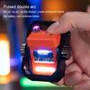 Windproof Igniter Fidget Toy Compact Portable Windproof Flameless Bbq Igniter Rechargeable Electric Arc-lighter for Boyfriend