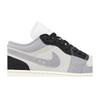 Air Jordan 1 Low SE Craft 'Inside Out - Cement Grey' (Unisex) Tech Grey / Black / Cement Grey / Sail Vintage Basketball Shoes DZ4135 002