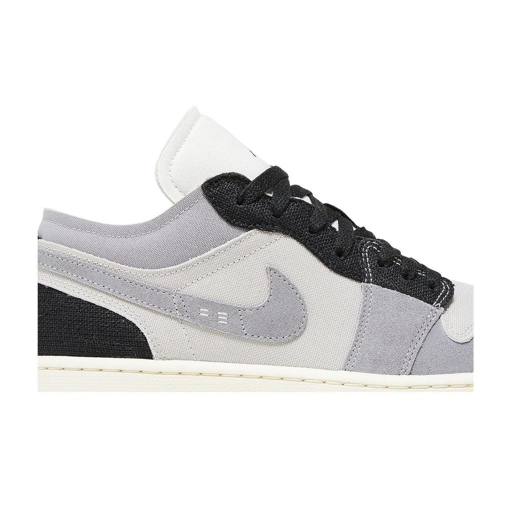 Air Jordan 1 Low SE Craft 'Inside Out - Cement Grey' (Unisex) Tech Grey / Black / Cement Grey / Sail Vintage Basketball Shoes DZ4135 002