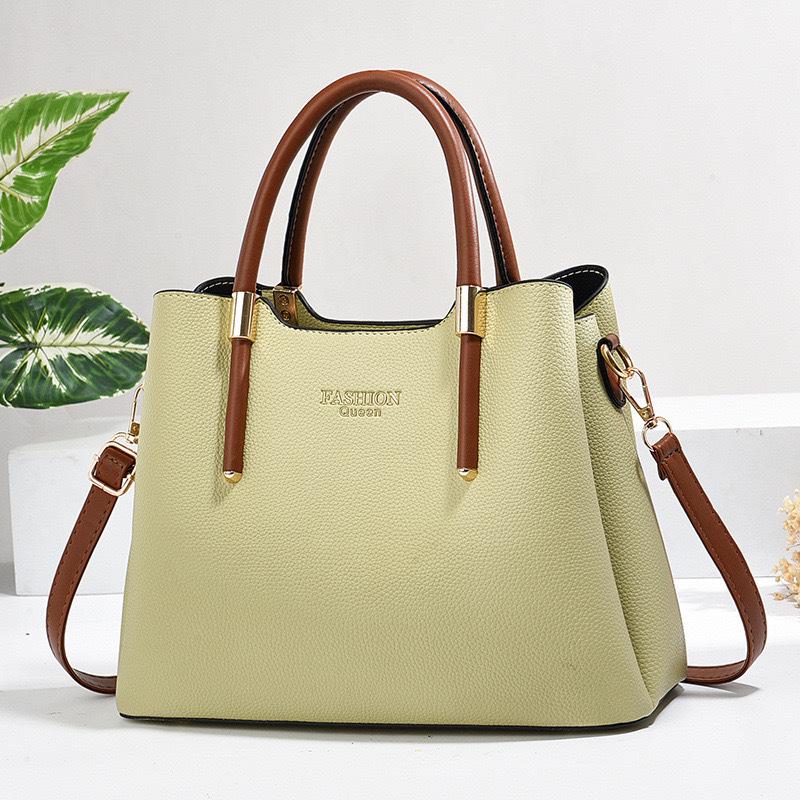 2026 Women s Large Capacity Simple Shoulder Crossbody Handbag зелёный