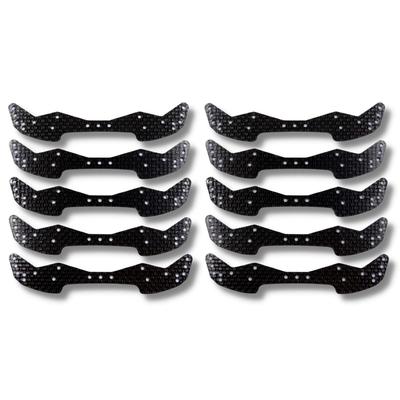 TAGATORON Carbon Front Wide Bumper (1.5mm) Set of 10