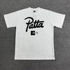 American cross-border trendy brand PATTA design sense letter printing short-sleeved T-shirt men's and women's trendy brand versatile loose top