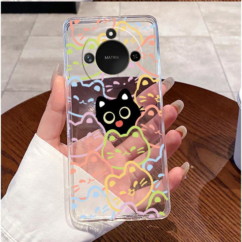 For Honor X9C Smart 5G Casing Clear Luxury Cute Love Rabbit Funny Cool TPU Soft Silicone Phone Case HonorX9C Smart 5G Back Cover