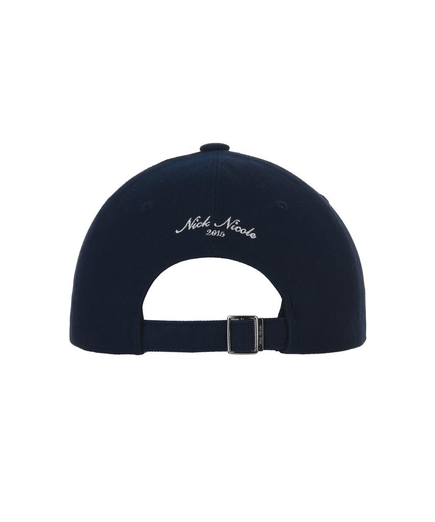 Nigaennikol Nicole Lettering Ball Cap_Navy