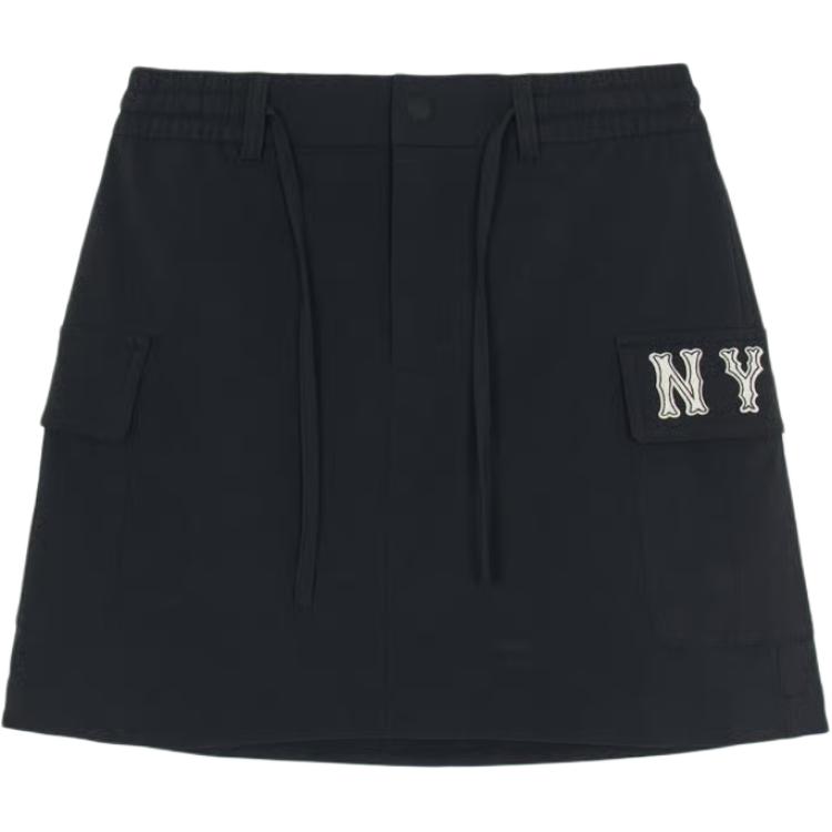 New MLB Cargo Short Skirts Women's Black 3FSKB0654-50BKS
