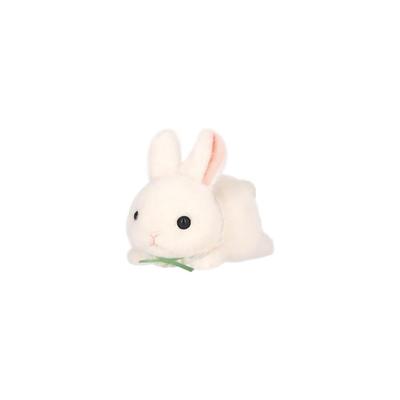Sanei Boeki Chimoshi Rabbits Plush Toy White 9x14x11cm Soft Stuffed Animal