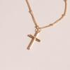 Necklace for Surgical Stainless Perfect as a Comes with Gift Box [Tasiso] Women, Hypoallergenic, Steel, Cross, Crucifix, Pendant, Gold, Silver, Thin,