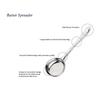 TreegoArt Stainless Steel Solid Stainless Steel-Dosa Turner And Round Spoon For Home And Kitchen Purpuse - Pack Of 2