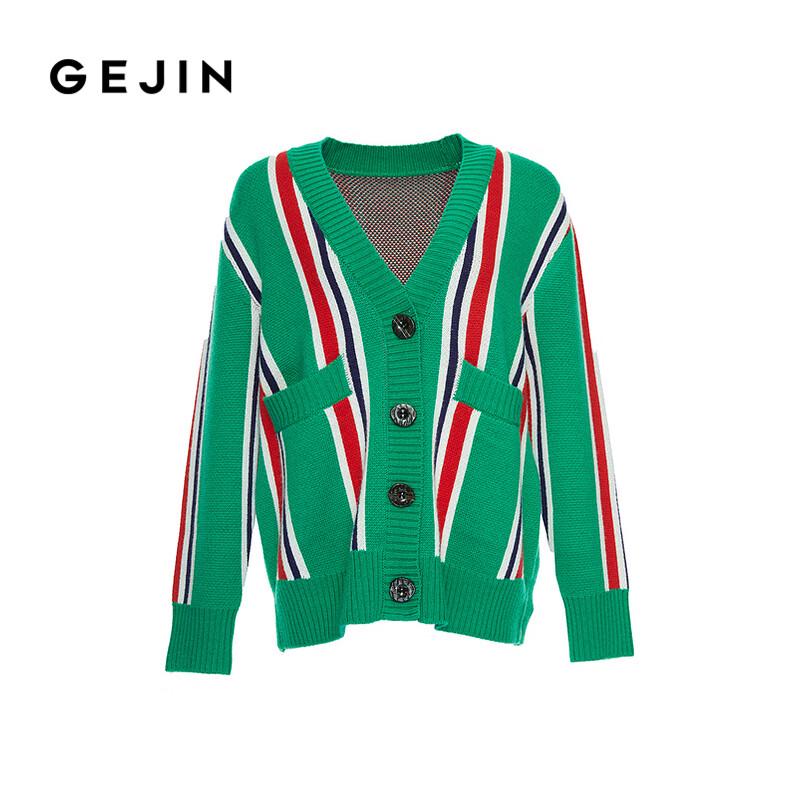 Women s V-Neck Knit Cardigan M