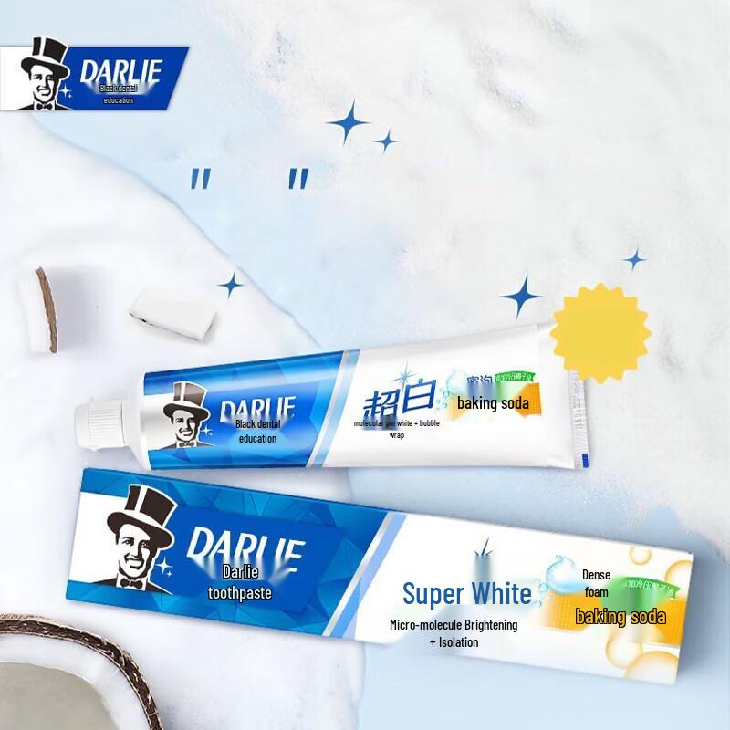 Darlie Super White Baking Soda Toothpaste