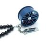 Stylish Car Wheel Hub Pendant Glossy Hanging Ornament Shock Absorber Chain Pendant  Rearview Mirror