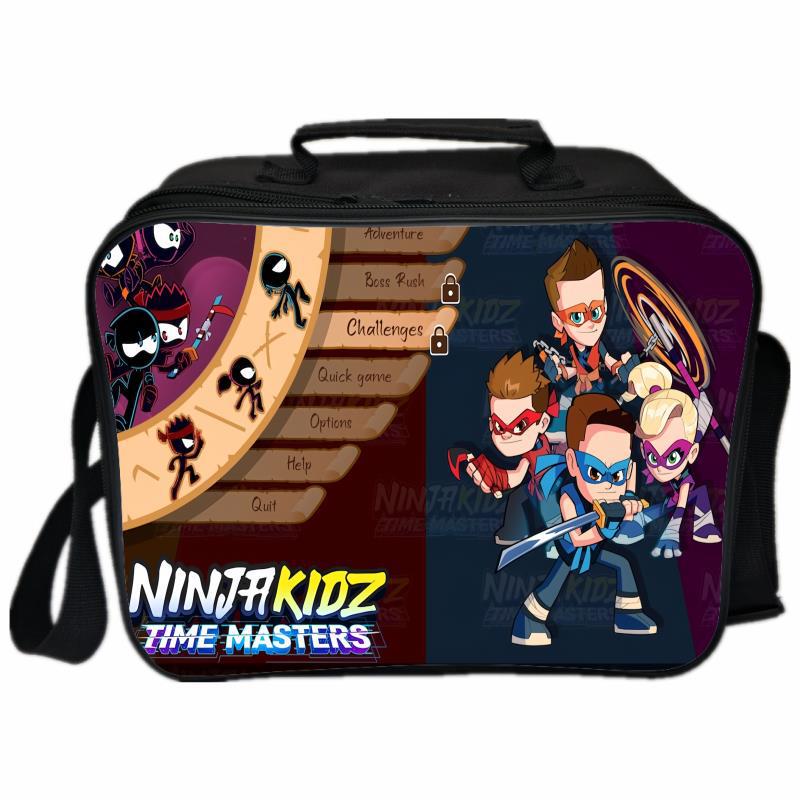

Ninja Kids Insulated Lunch Bag & Box for School or Picnic 5L