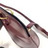 HERMES vintage Alix Crossbody Shoulder Bag Leather Bordeaux Based/GoldHardware
