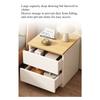 Bedside Table Household Simple Small Multi-Functional with Pumping Storage Locker Rental House Bedroom Bedside Small Cabinet
