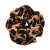 New Retro Leopard Print Double Layer Large Hair Scrunchies Headband Woman Fashion Elegant Hairband Female Tie Ponytail Hair Rope