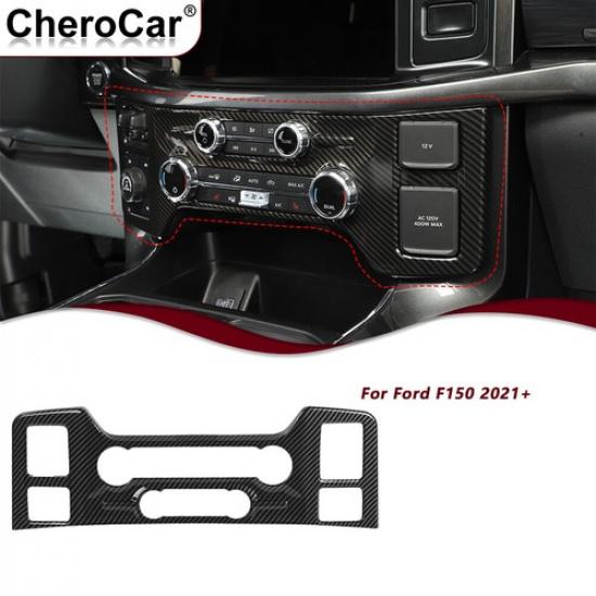 Central Control Air Conditioner Panel Trim Cover Accessories For Ford F-150