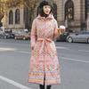 Women’s Slim Fit Chinese Ethnic Embroidered Down Jacket