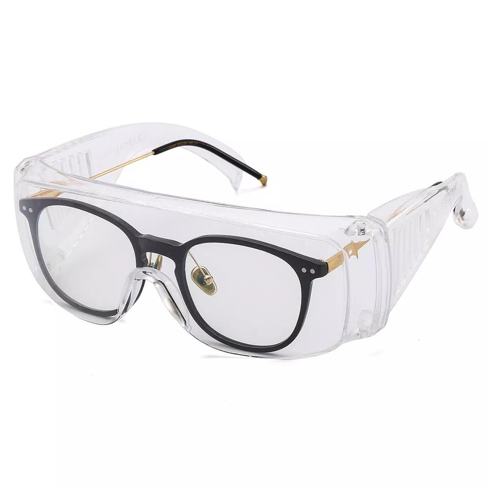 Transparente hochauflösende verdickte Schutzbrille, staubdicht, schlagfest, wind- und sandfest, Arbeitsschutz, unisex, beschlagfrei
