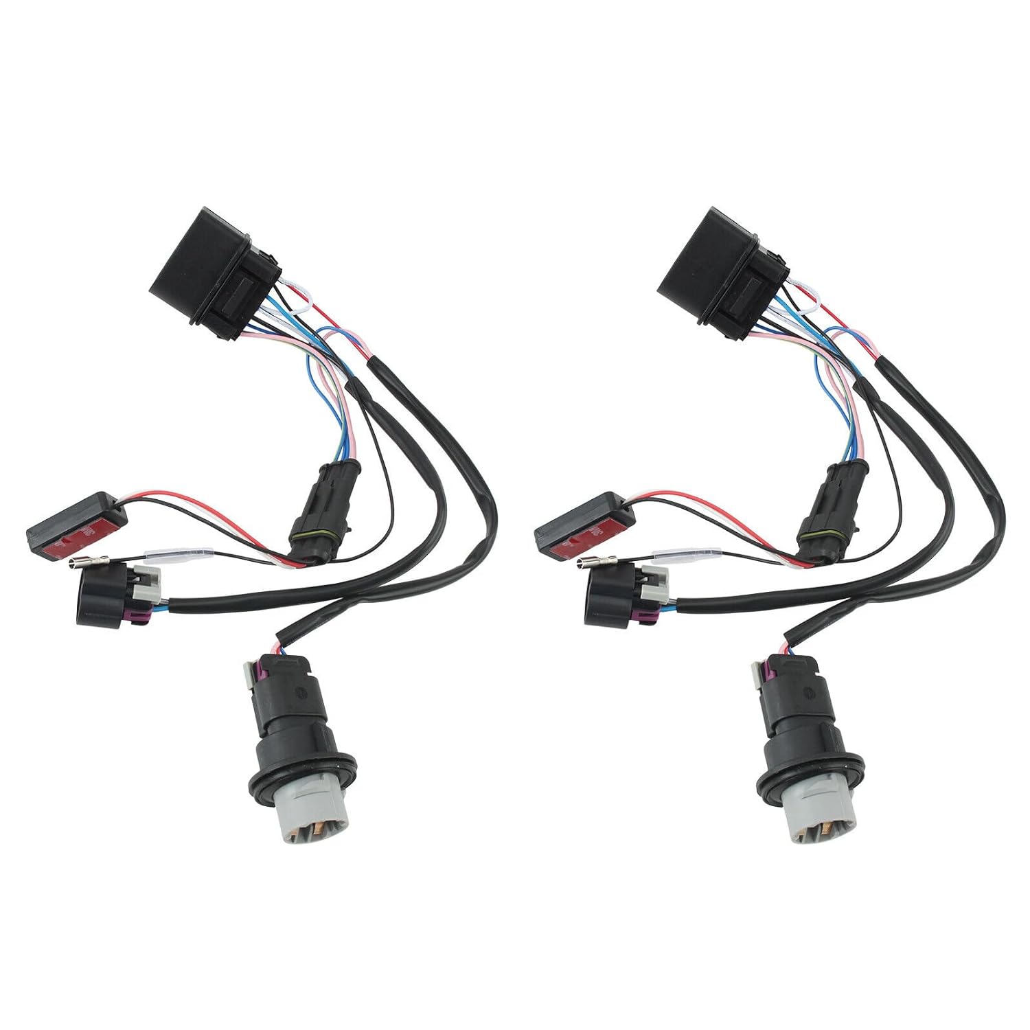 

810003 Projector Headlights Conversion Adapter Wire Harness Fit for Ram 1500 2500 3500 2013-2018, 2 PCS