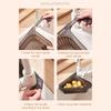 Drain Basket Triangular Non-Slip Easy Hanging Punch Vegetable Cleaning