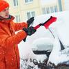 Ergonomic Car Snow Brush Cleaning Removal Shovel Scraper Car Windshield Cleaning Ice Scraper Car Washing Tool For Winter