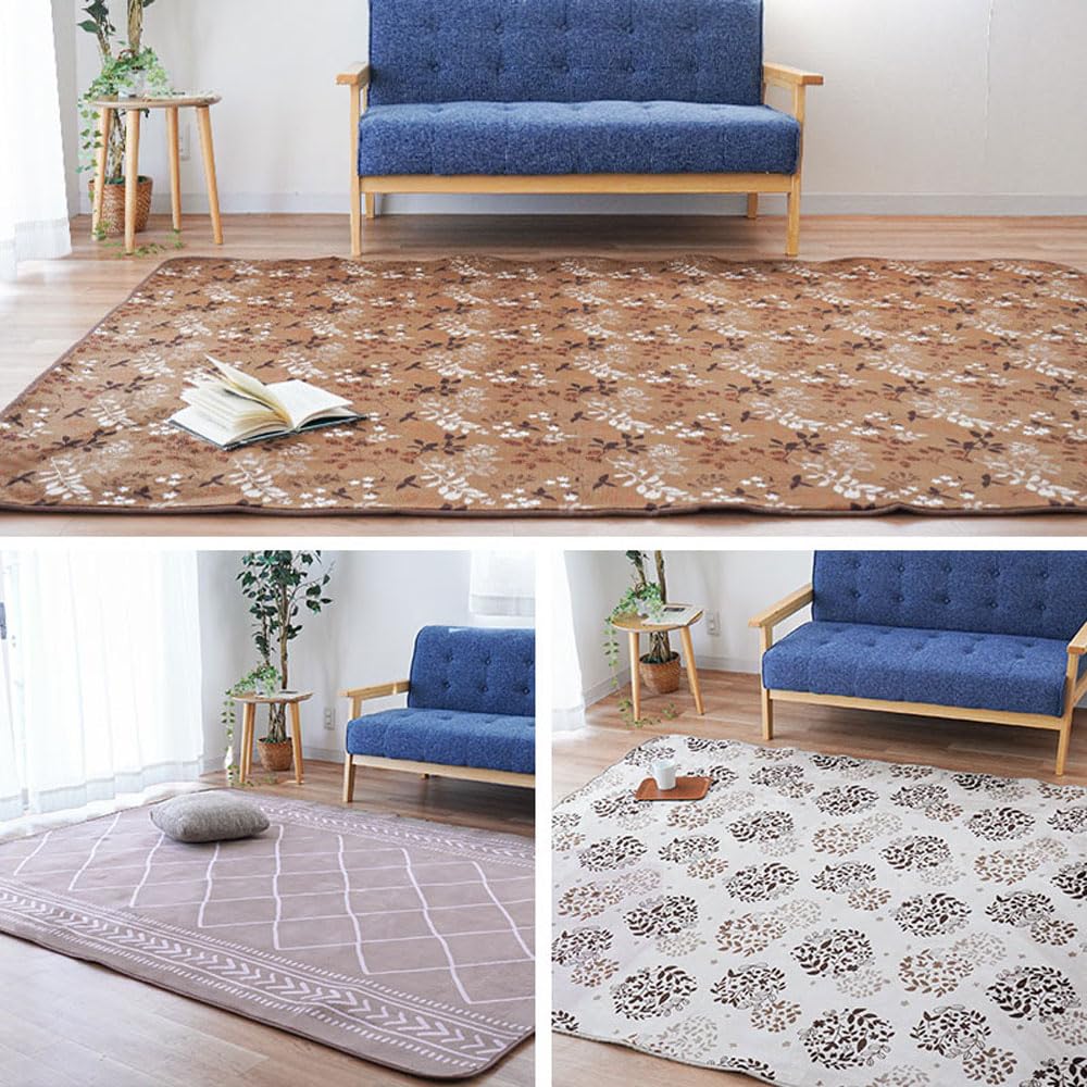 Rugs Carpets Your Rug 3 Tatami 190 X 240 Leaf Hot Carpet Hot Carpet Floor Heating Kotatsu 3 Tatami Winter Mat [Choose Design!] Mat, Bargain, Mats, Cm,