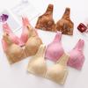 Front Buckle Bra Gathering Thin Section Bra Without Steel Ring Collection Side Breast Underwear Suitable for Girls Women