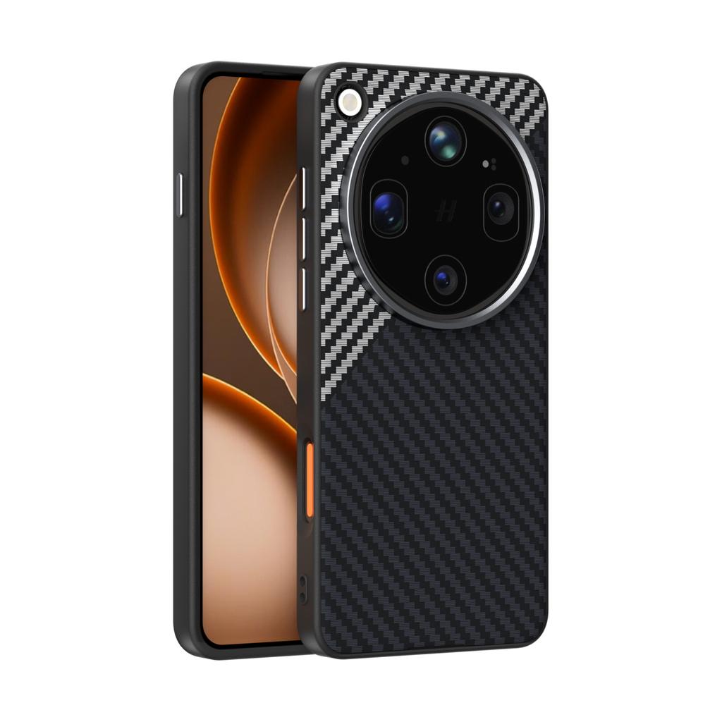 For Magsafe Magnetic Wireless Charge Phone Case for Oppo Find X9 Ultra X9 X8 Pro X8S+ Carbon Fiber Leather Protective Cover