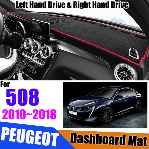 

Для 508 508sw 508GT RXH 2010 ~ 2018 противоскользящий коврик для приборной панели, солнцезащитный козырек, автомобильные аксессуары