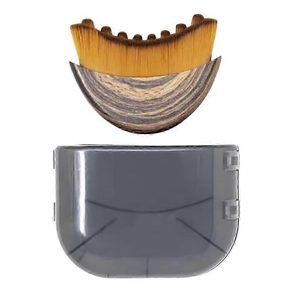 Lymphatic Drainage Face Brush, Contour Massager for Jawline & Chin, Reduce Puffiness, Ultra-Soft Bristles, Facial Sculpting Tool